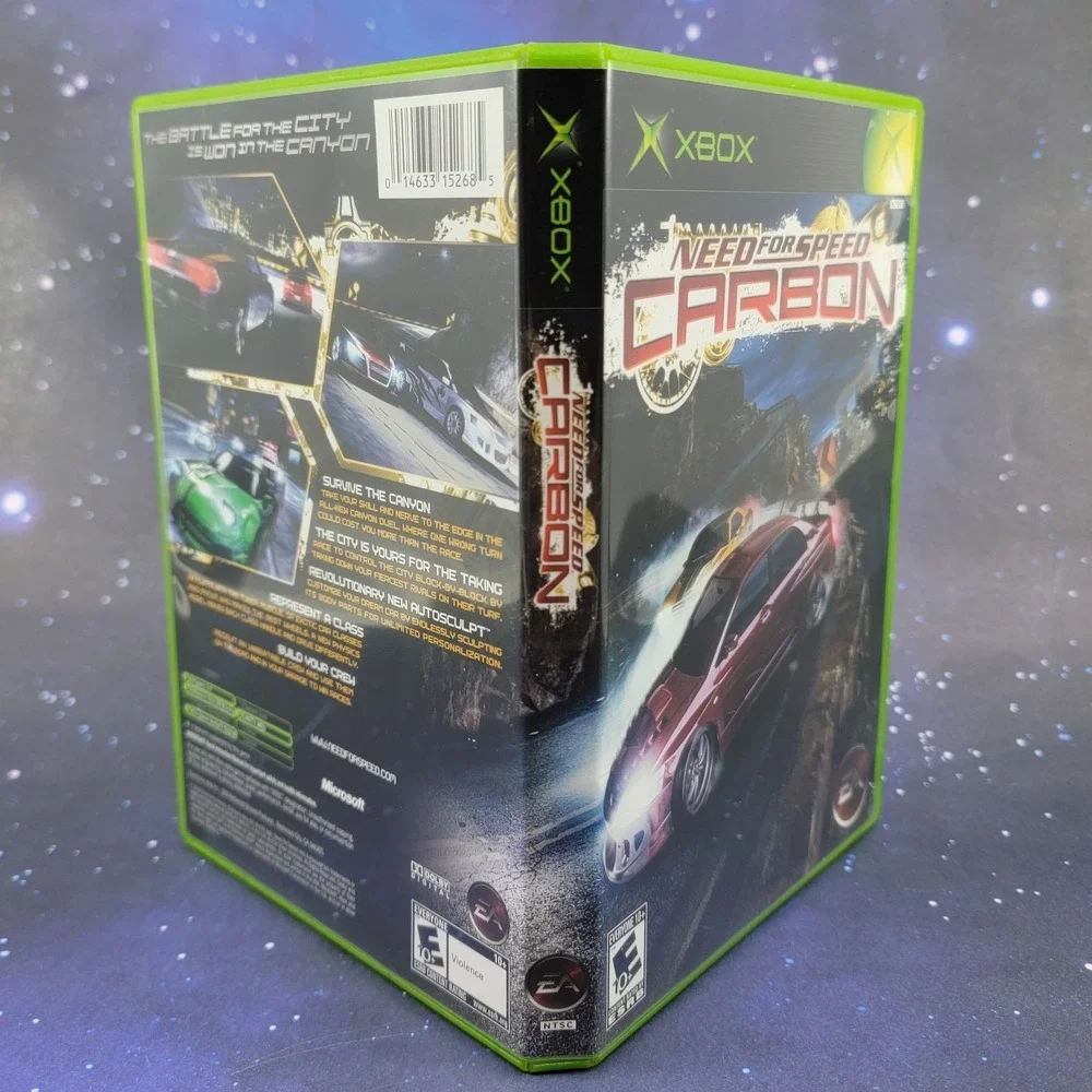 Need For Speed Carbon (Microsoft Xbox) Video Game CIB Complete